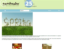 Tablet Screenshot of earthsake.com